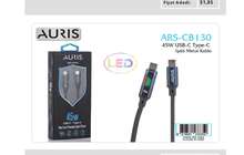 Auris CB130 45W Usb-C Type-C Işıklı Kablo